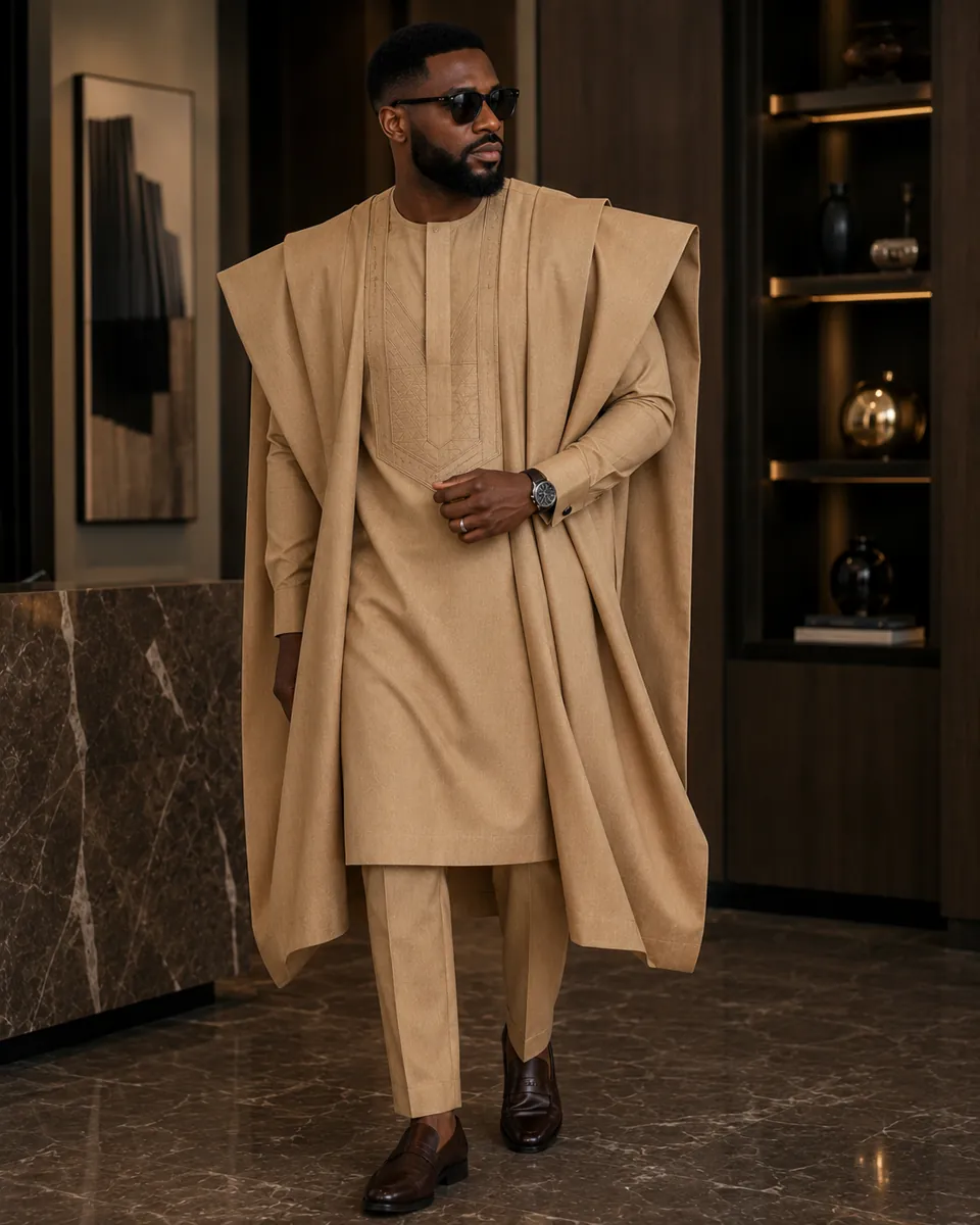Men's Fabric Guide: Senator, Kaftan, and Agbada